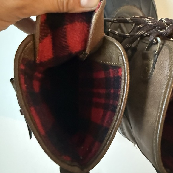 Maurices Jade Women's Lace-Up Duck Boots - Brown, Size 9.5 - Picture 5 of 6